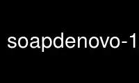 Run soapdenovo-127mer in OnWorks free hosting provider over Ubuntu Online, Fedora Online, Windows online emulator or MAC OS online emulator