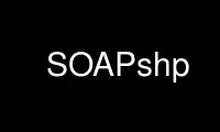 Run SOAPshp in OnWorks free hosting provider over Ubuntu Online, Fedora Online, Windows online emulator or MAC OS online emulator