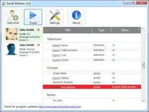 Download web tool or web app Social Monitor