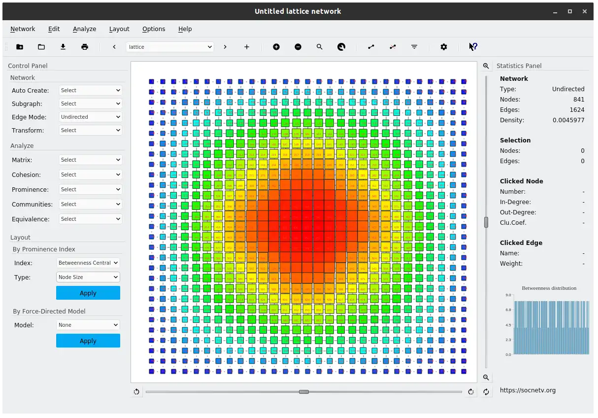 Download web tool or web app Social Network Visualizer