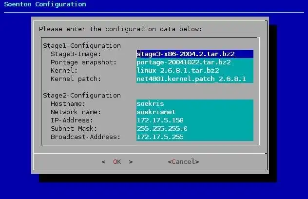 Download web tool or web app Soentoo - Gentoo for a Soekris box