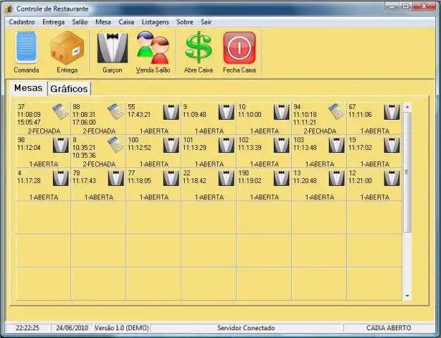 Download web tool or web app Software para automacao de Restaurante