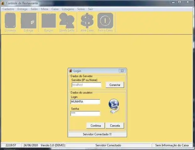 Download web tool or web app Software para automacao de Restaurante