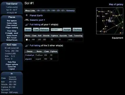 Download web tool or web app Solar Empire