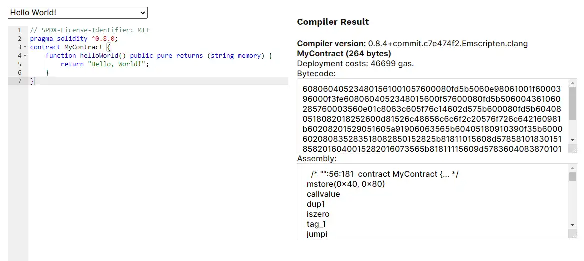 Télécharger l'outil Web ou l'application Web Solidity