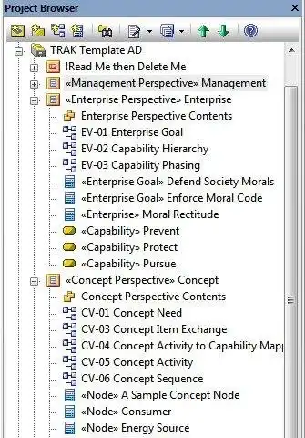 Download web tool or web app Sparx EA - MDG for TRAK