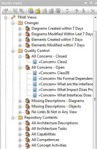 Download web tool or web app Sparx EA - MDG for TRAK