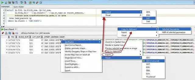 Download web tool or web app Spatial Viewer for Oracle SQL Developer to run in Windows online over Linux online