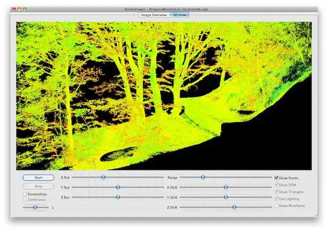 Download web tool or web app SPD 3D Points Viewer to run in Linux online