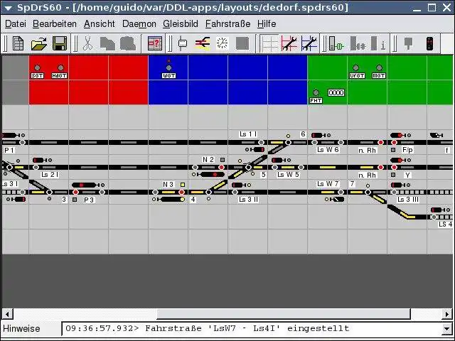 Descărcați instrumentul web sau aplicația web spdrs60 - Digital Model Train Signal Box