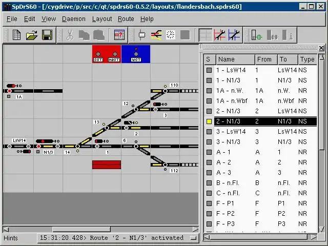 Descărcați instrumentul web sau aplicația web spdrs60 - Digital Model Train Signal Box