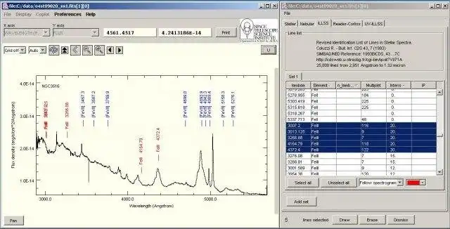 Download web tool or web app Specview