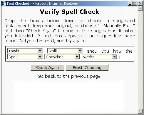 Download web tool or web app SpellCheck