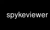 Run spykeviewer in OnWorks free hosting provider over Ubuntu Online, Fedora Online, Windows online emulator or MAC OS online emulator