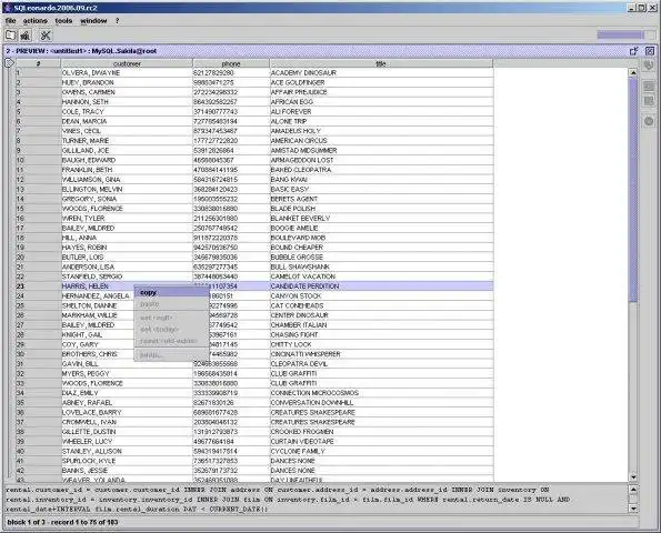 Download web tool or web app SQLeonardo