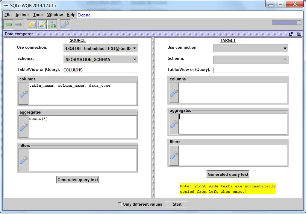 Download web tool or web app SQLeo Visual Query Builder
