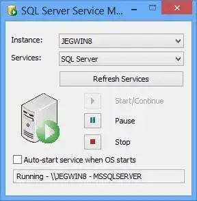 ดาวน์โหลดเครื่องมือเว็บหรือเว็บแอป SQL Server Service Manager