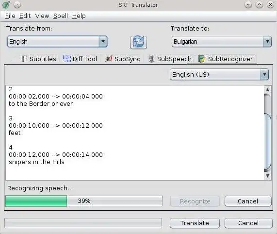 Download web tool or web app srt-translator