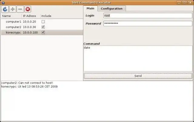 Download web tool or web app SSH Command Executor