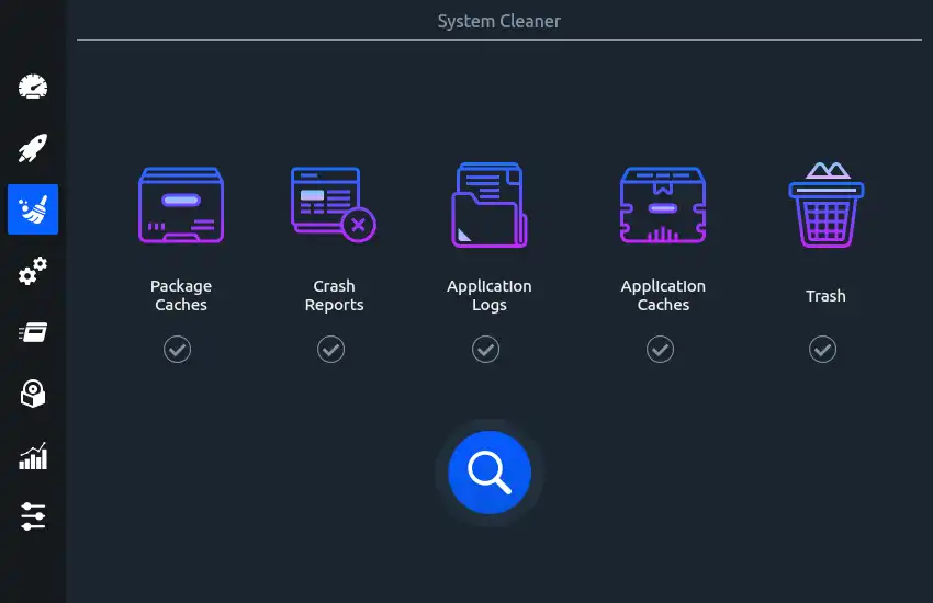 Download web tool or web app Stacer