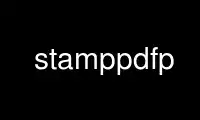 Run stamppdfp in OnWorks free hosting provider over Ubuntu Online, Fedora Online, Windows online emulator or MAC OS online emulator