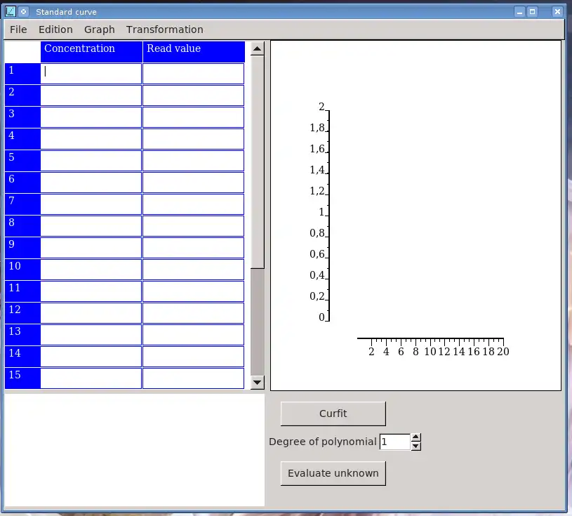 Download web tool or web app Standcurve