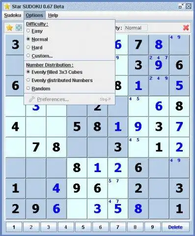 Download web tool or web app Star Sudoku to run in Linux online