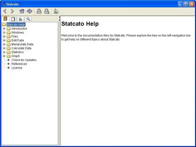 Download web tool or web app Statcato to run in Linux online