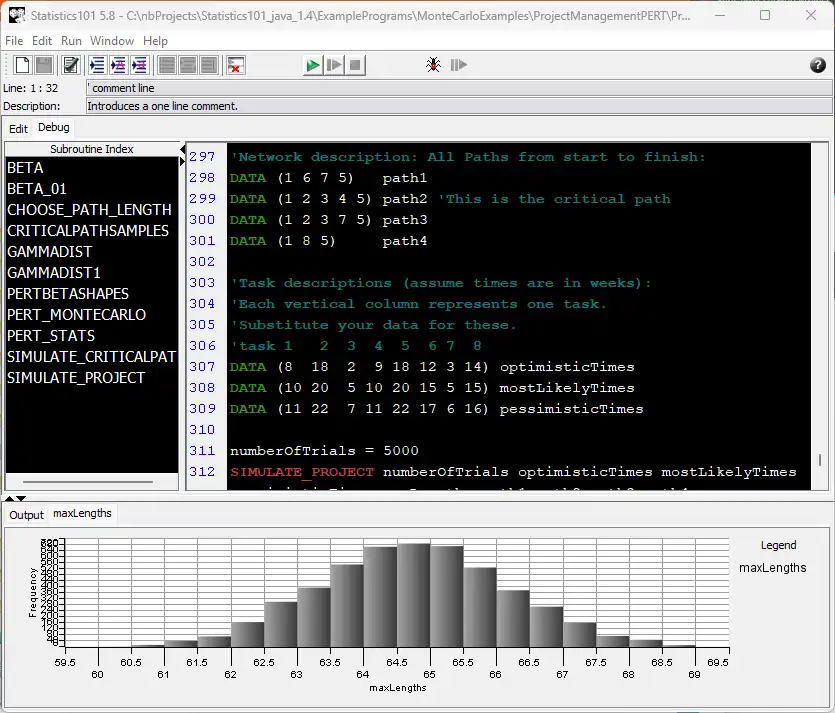 Download web tool or web app Statistics101