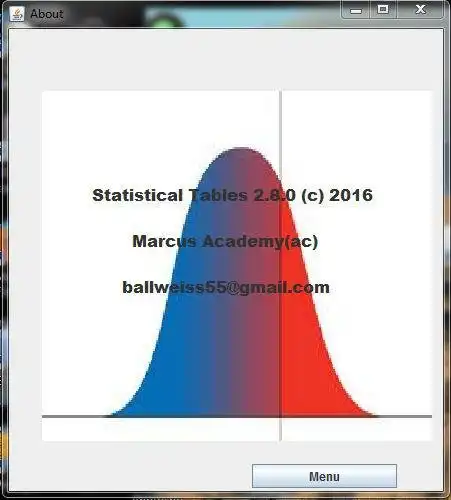 Download web tool or web app StatisticsTables