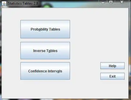 Download web tool or web app StatisticsTables to run in Windows online over Linux online