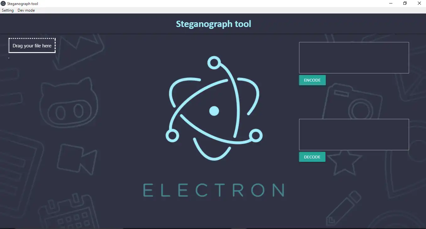 Download web tool or web app Steganograph