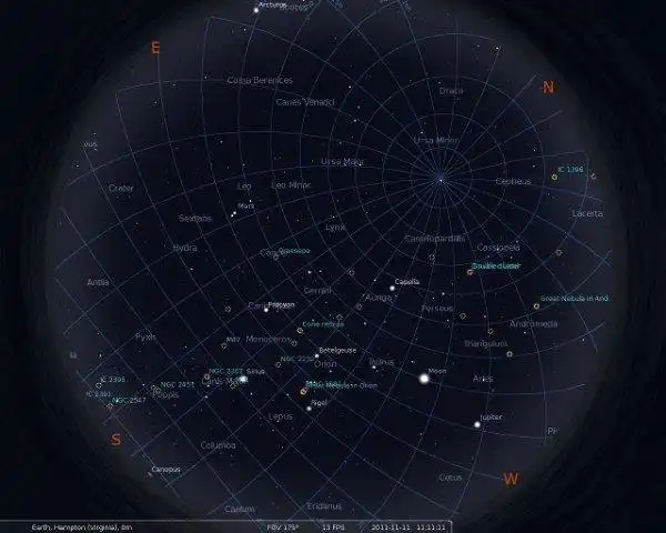 Download web tool or web app Stellarium