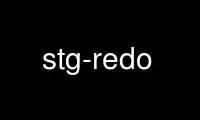 Run stg-redo in OnWorks free hosting provider over Ubuntu Online, Fedora Online, Windows online emulator or MAC OS online emulator