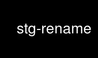 Run stg-rename in OnWorks free hosting provider over Ubuntu Online, Fedora Online, Windows online emulator or MAC OS online emulator