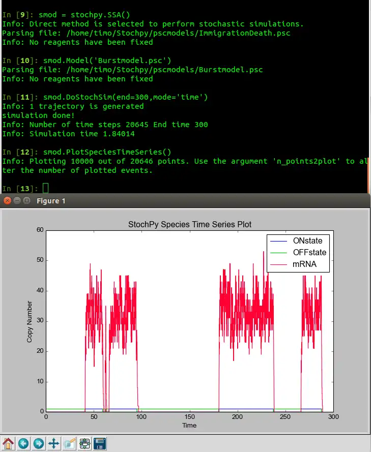 Download web tool or web app StochPy