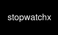 Stopwatchx را در ارائه دهنده هاست رایگان OnWorks از طریق Ubuntu Online، Fedora Online، شبیه ساز آنلاین ویندوز یا شبیه ساز آنلاین MAC OS اجرا کنید.