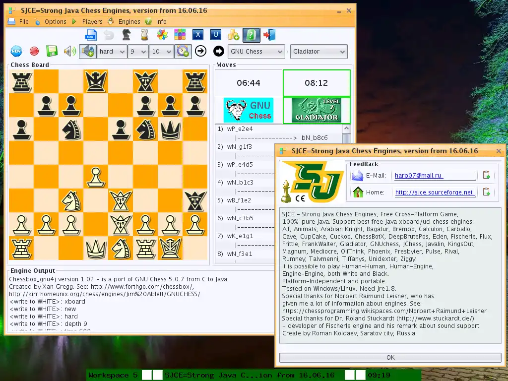 Download web tool or web app Strong Java Chess Engines Game