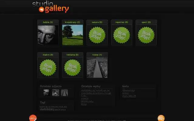 Download web tool or web app studioGallery