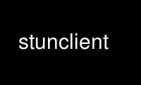 Run stunclient in OnWorks free hosting provider over Ubuntu Online, Fedora Online, Windows online emulator or MAC OS online emulator