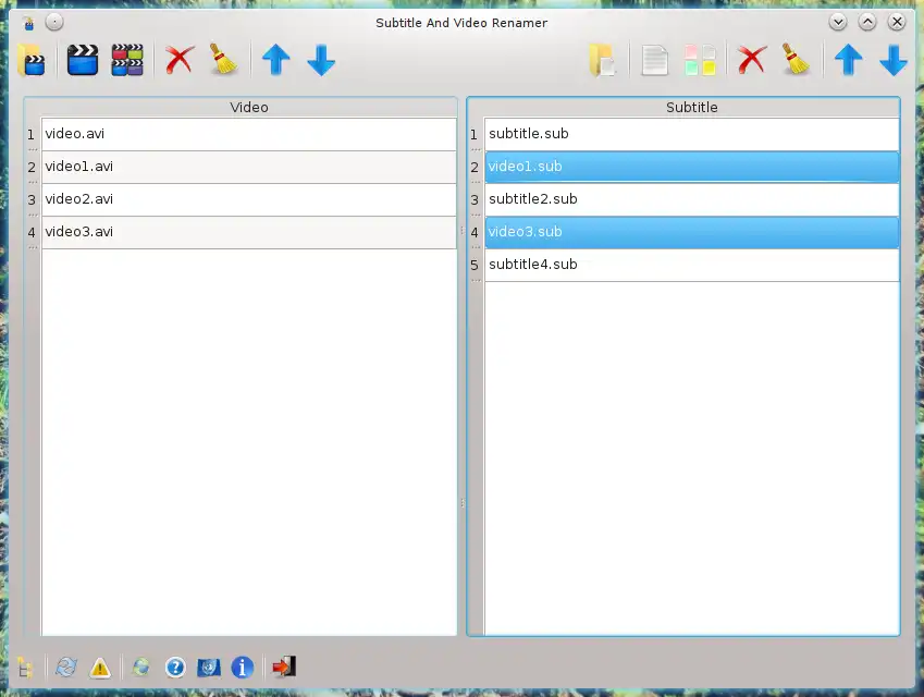 Download web tool or web app Subtitle And Video Renamer