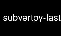 Run subvertpy-fast-export in OnWorks free hosting provider over Ubuntu Online, Fedora Online, Windows online emulator or MAC OS online emulator