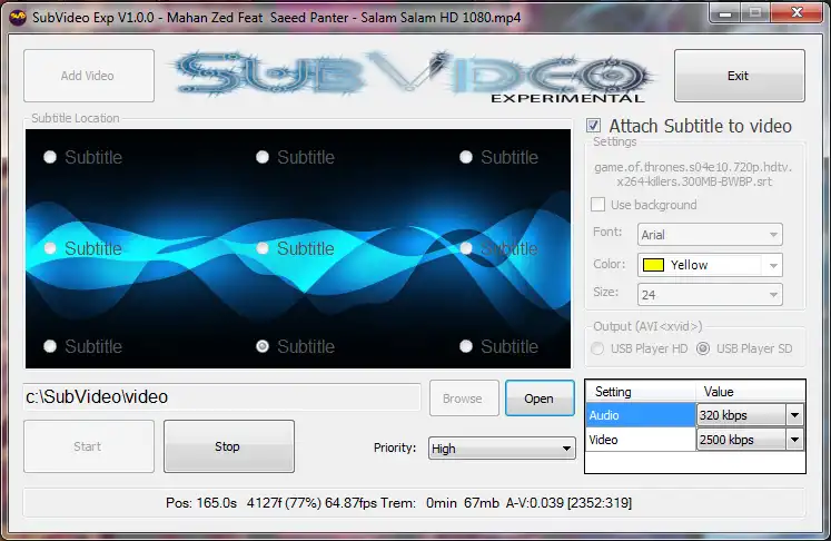 Download web tool or web app SubVideo