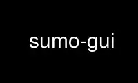 Run sumo-gui in OnWorks free hosting provider over Ubuntu Online, Fedora Online, Windows online emulator or MAC OS online emulator