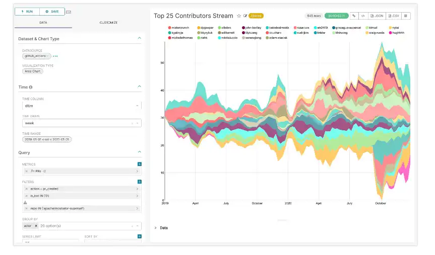 Laden Sie das Web-Tool oder die Web-App Superset herunter