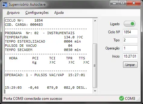 Download web tool or web app Supervisorio Autoclave