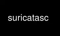 Run suricatasc in OnWorks free hosting provider over Ubuntu Online, Fedora Online, Windows online emulator or MAC OS online emulator