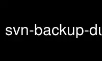 Run svn-backup-dumps in OnWorks free hosting provider over Ubuntu Online, Fedora Online, Windows online emulator or MAC OS online emulator