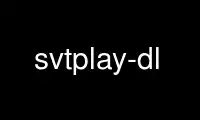 Run svtplay-dl in OnWorks free hosting provider over Ubuntu Online, Fedora Online, Windows online emulator or MAC OS online emulator