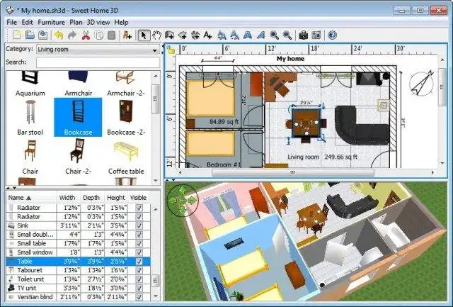 Download web tool or web app Sweet Home 3D